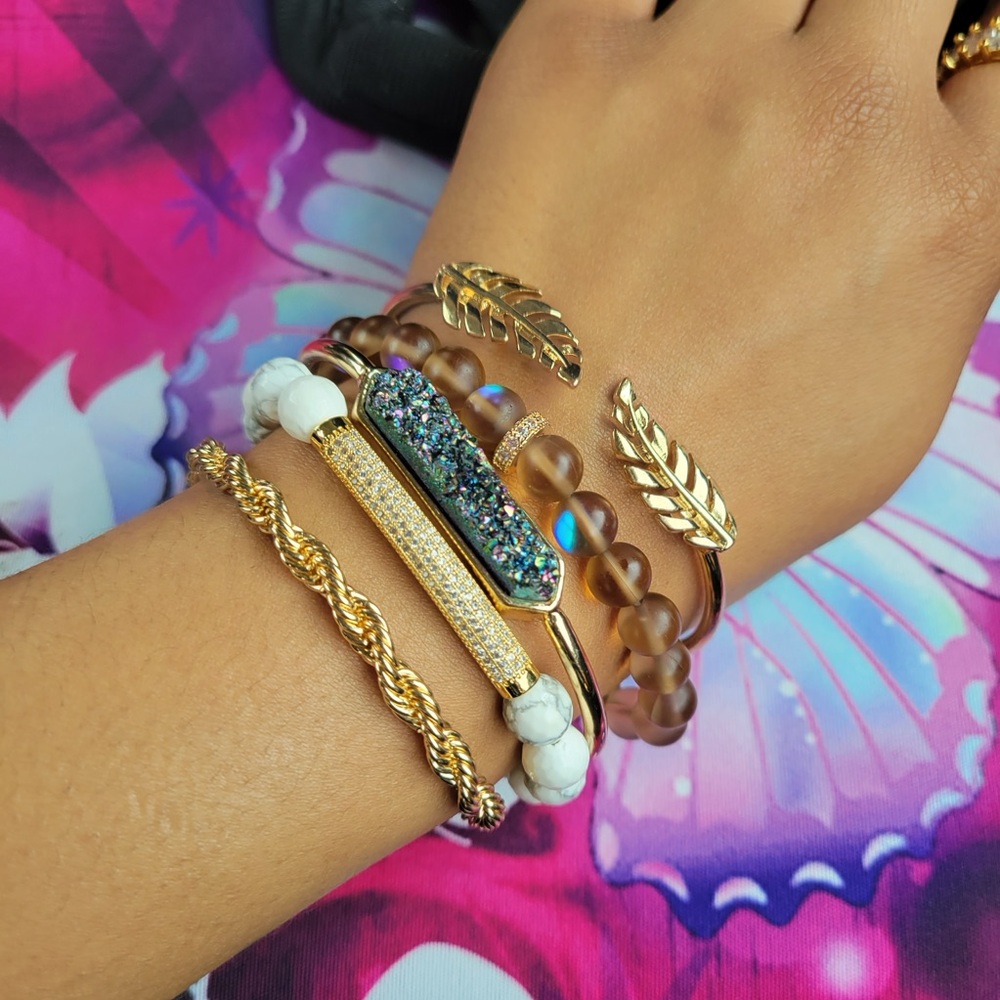 Blue Quartz Cuff - Picture 7 of 8